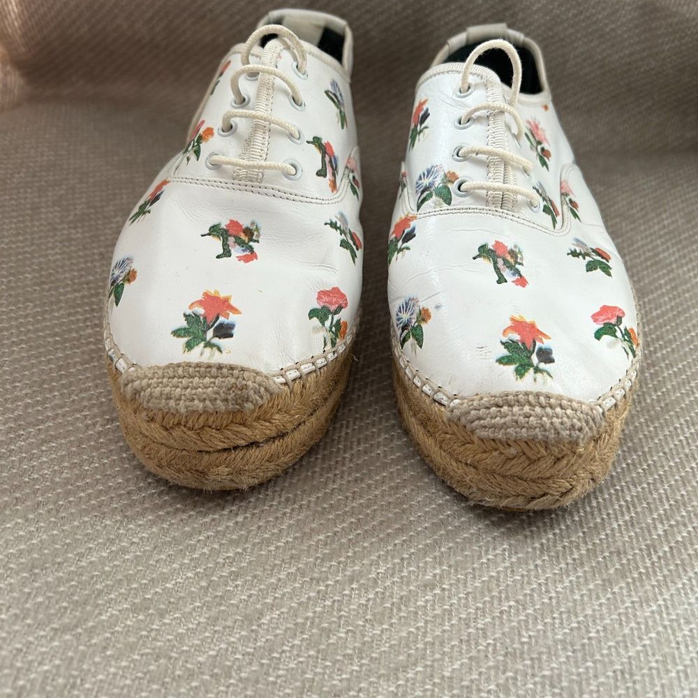 Yves Saint Laurent Prairie Floral Espadrille Sneakers - Picture 5 of 11
